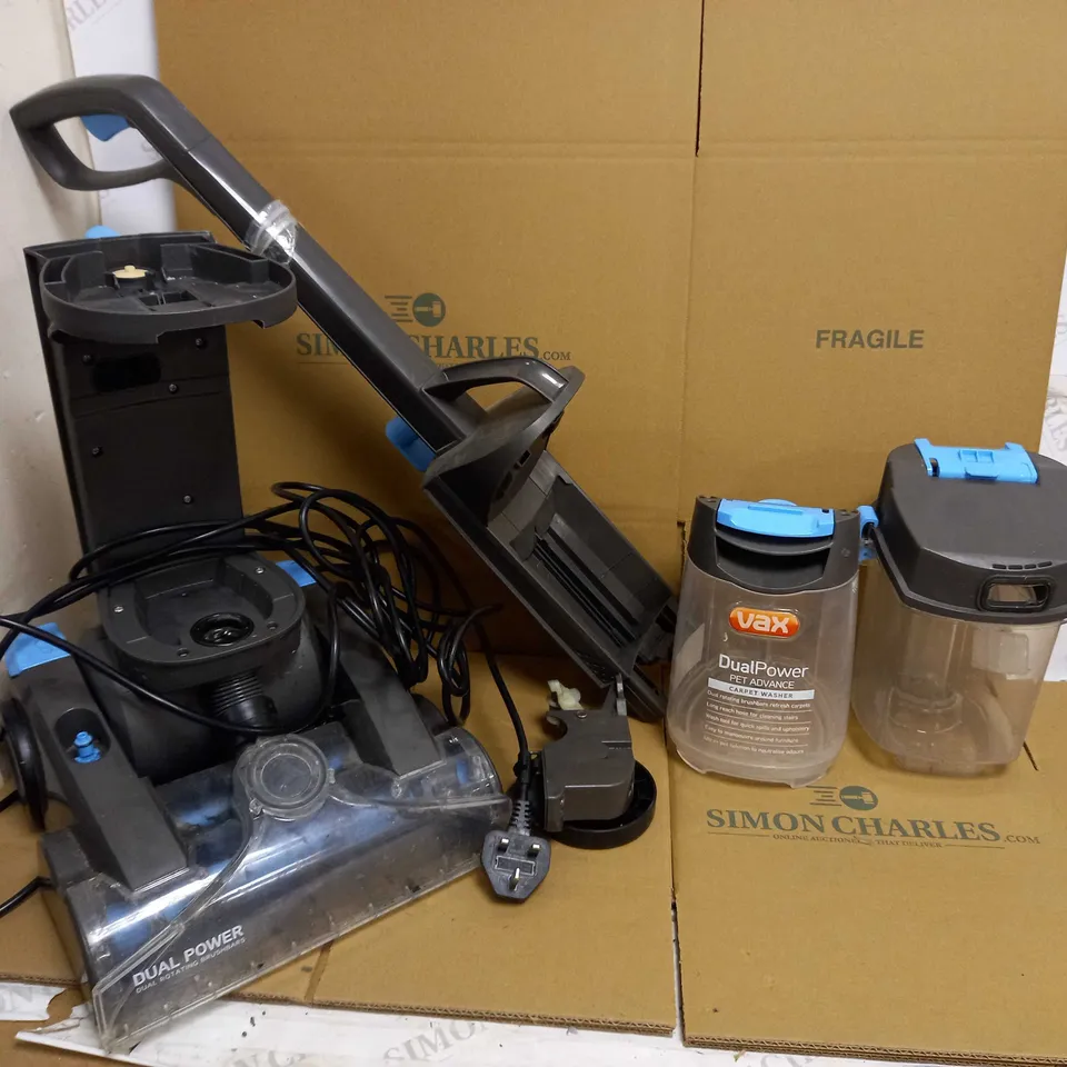 VAX DUAL POWER PET ADVANCE CARPET WASHER