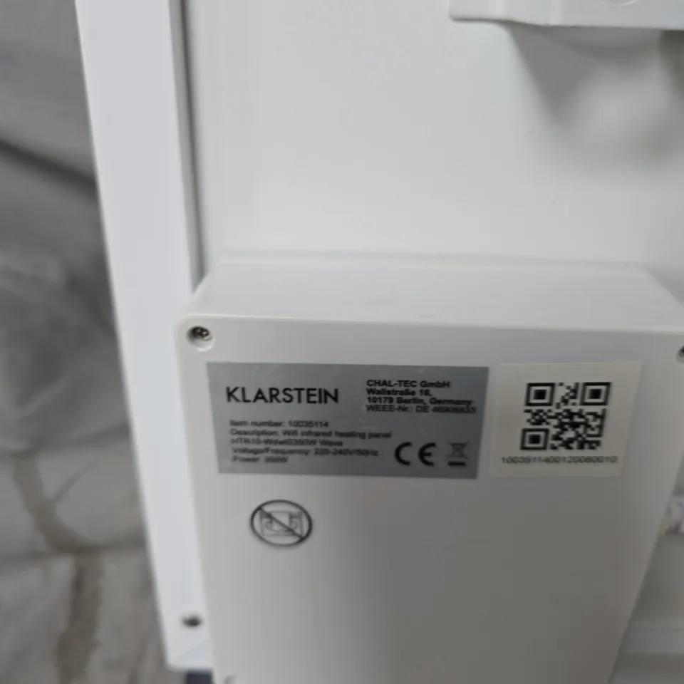 BOXED KLARSTEIN WAVE ART WALL MOUNTED HEATER PANEL 