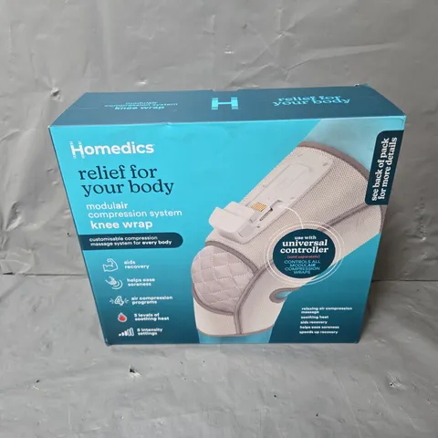 BOXED HOMEDICS MODULAIR COMPRESSION SYSTEM KNEE WRAP (SR-CMK10H)