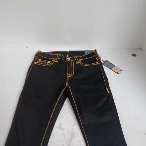 TRUE RELIGION JENNIE CURVY SKINNY JEANS – WOMEN'S W30 