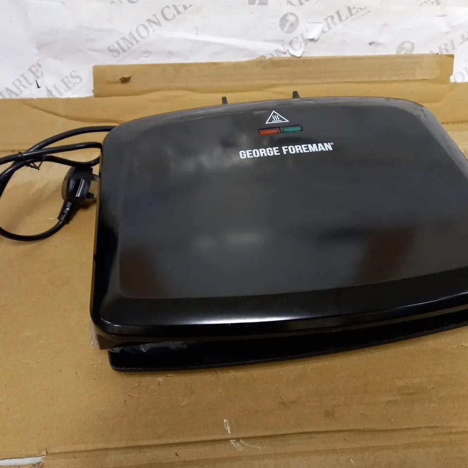 GEORGE FOREMAN FAT REDUCING GRILL