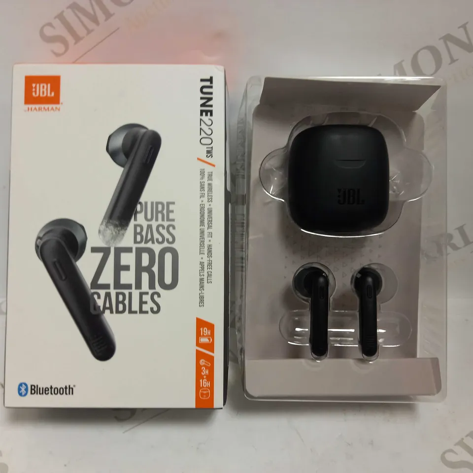 JBL TUNE 220 BLUETOOTHE ARPHONES RRP £99.99
