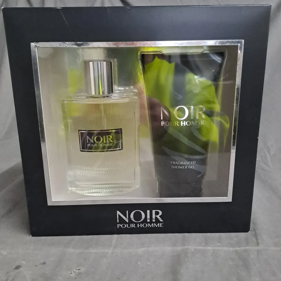 NOIR POUR HOMME EAU DE TOILETTE 100ML AND FRAGRANCED SHOWER GEL 150ML