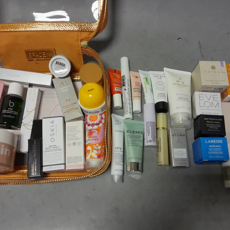 LOT OF APPROXIMATELY 34 ASSORTED HEALTH AND BEAUTY ITEMS IN CARRY CASE