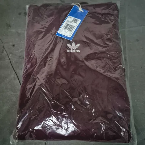 ADIDAS ORIGINALS MAROON HOODIE – UK SIZE M