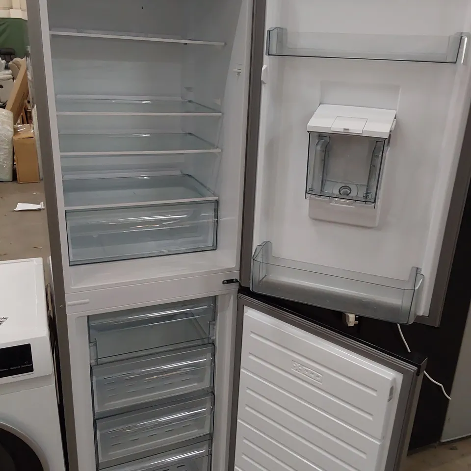 SWAN 54cm SILVER FRIDGE FREEZER SR158120S WITH WATER DISPENCER 