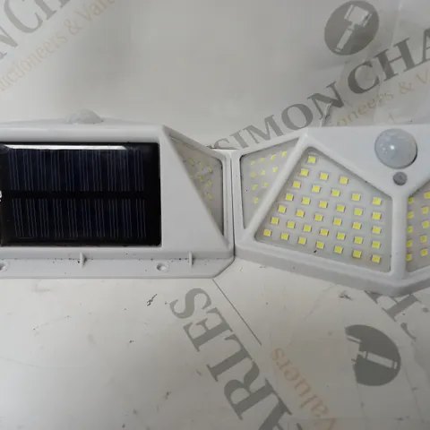 BUILDCRAFT SET OF 2 400 LUMENS SOLAR SECURITY LIGHTS