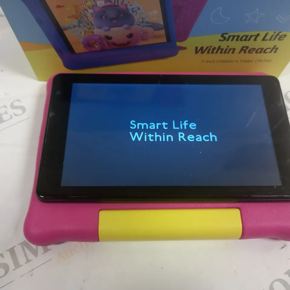 BOXED SMART LIFE WITHIN REACH 7-inch CHILDRENS TABLET