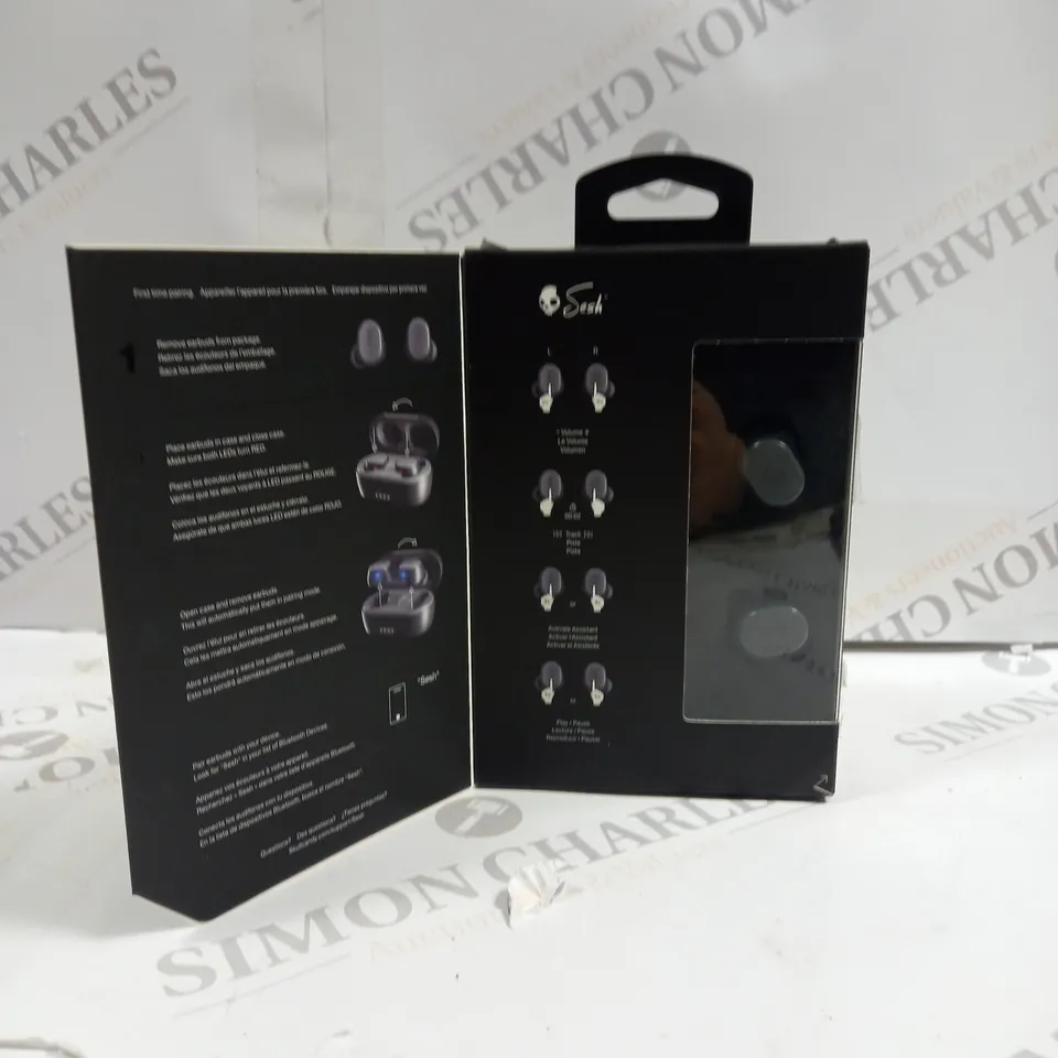 SKULLCANDY TRUE WIRELESS EARBUDS BOXED 