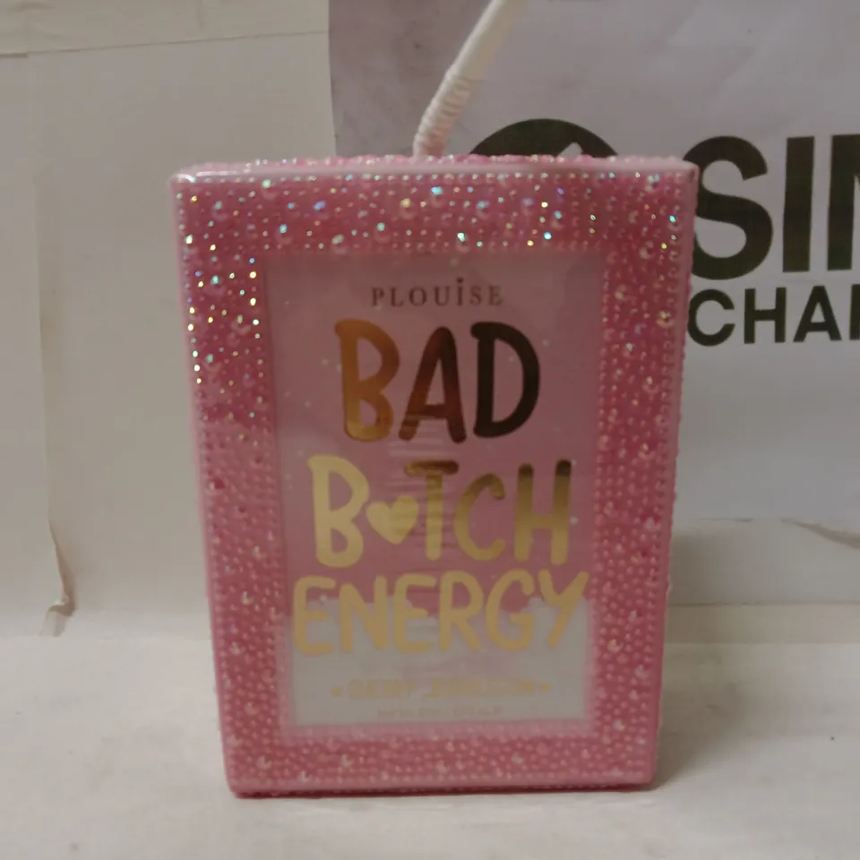 BOXED BEAUTY GIFT – BAD BITCH ENERGY (PLOUISE) IN GLITTER PINK BOX