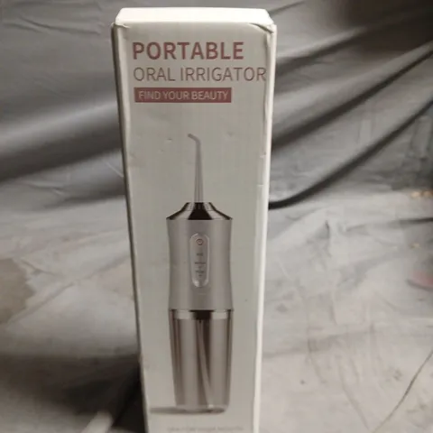 PORTABLE ORAL IRRIGATOR – BOXED 