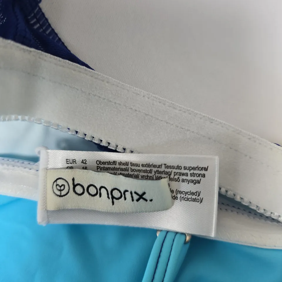 BONPRIX GRADIENT BLUE ONE-PIECE SWIMSUIT – UK 16 (EU 42)