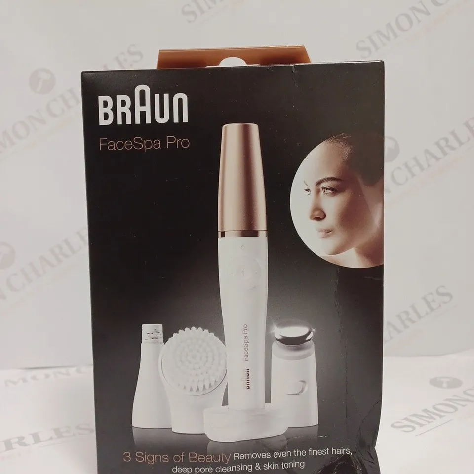 BOXED SEALED BRAUN FACESPA PRO FACIAL EPILATOR 