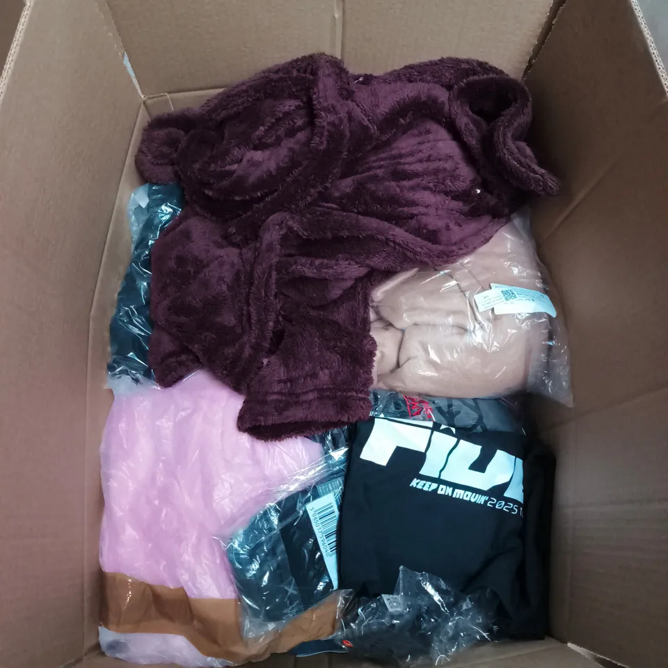 APPROXIMATELY 20 ASSORTED CLOTHING AND FASHION PRODUCTS IN VARIOUS STYLES AND SIZES - COLLECTION ONLY