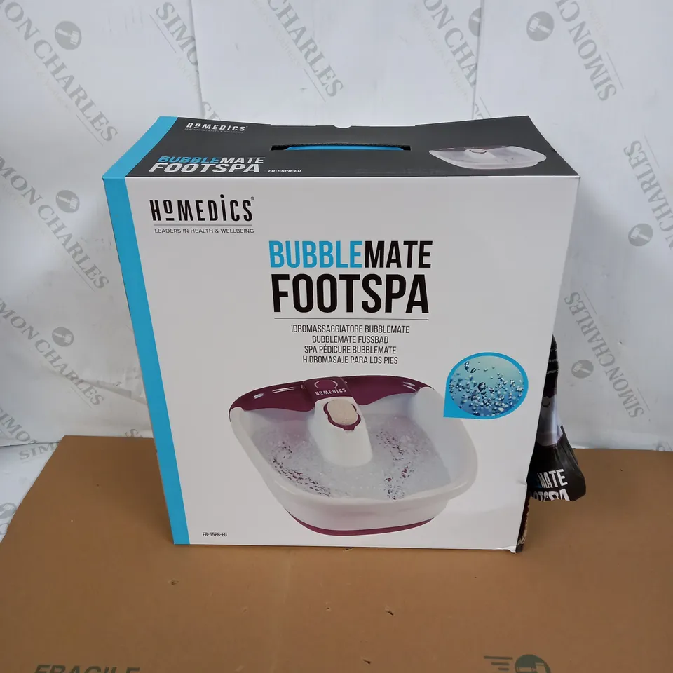 HOMEDICS BUBBLEMATE FOOTSPA