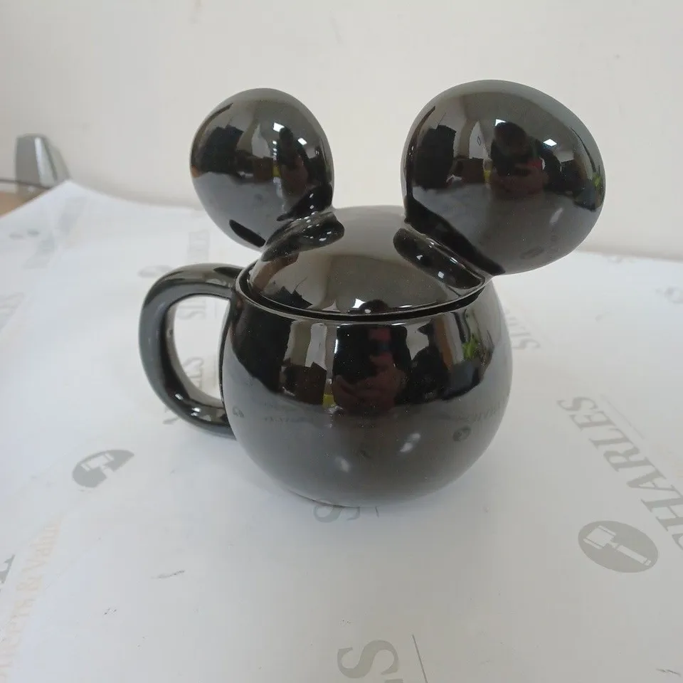 BOXED MICKEY MOUSE HEAD DRINKING CUP 