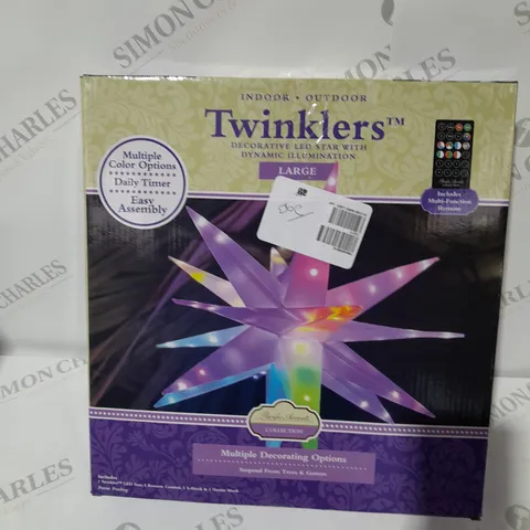 BOXED PACIFIC ACCENTS STAR BURST LIGHT
