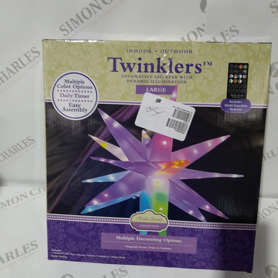 BOXED PACIFIC ACCENTS STAR BURST LIGHT