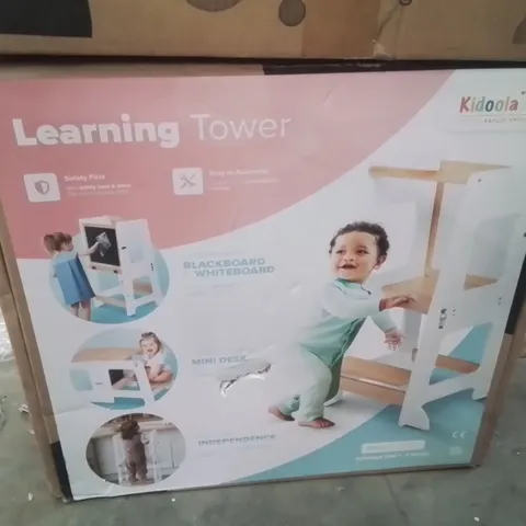 BOXED KIDOOLA LEARNING TOWER 