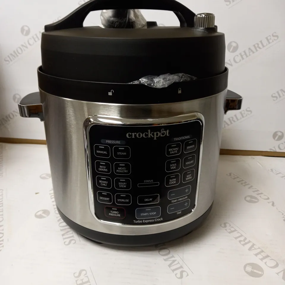 CROCKPOT TURBO EXPRESS PRESSURE MULTICOOKER