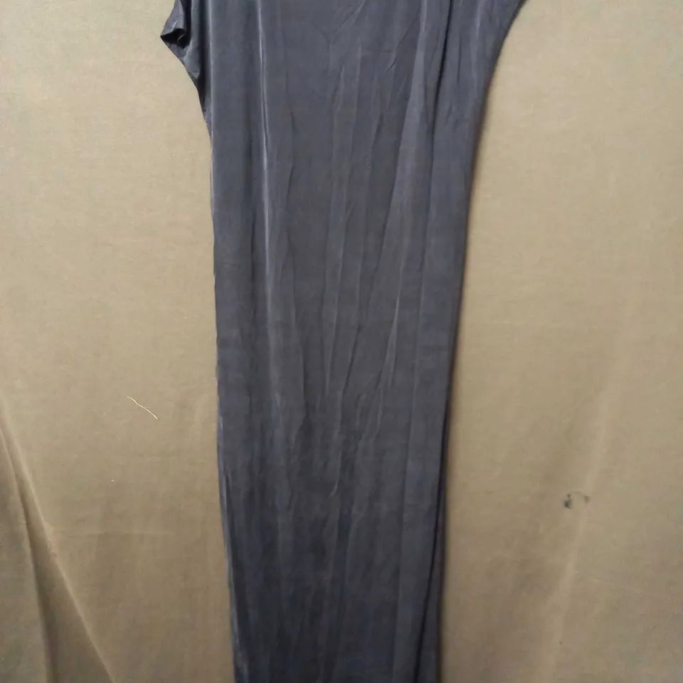 STOCKHOLM ATELIER & OTHER STORIES SHORT SLEEVE LONG DRESS IN BLACK - EU MEDIUM