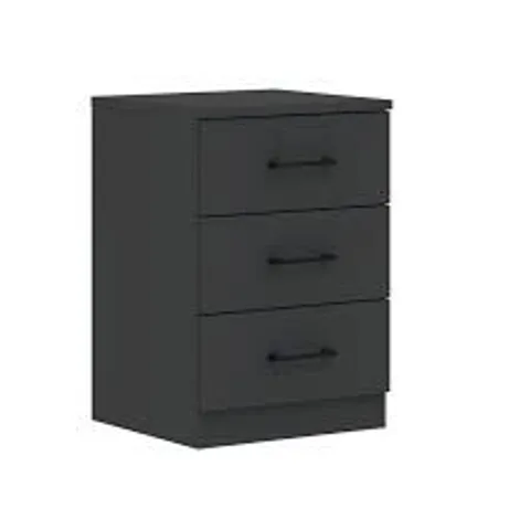 BOXED NORVIK BEDSIDE CABINET - ANTHRACITE (1 BOX)