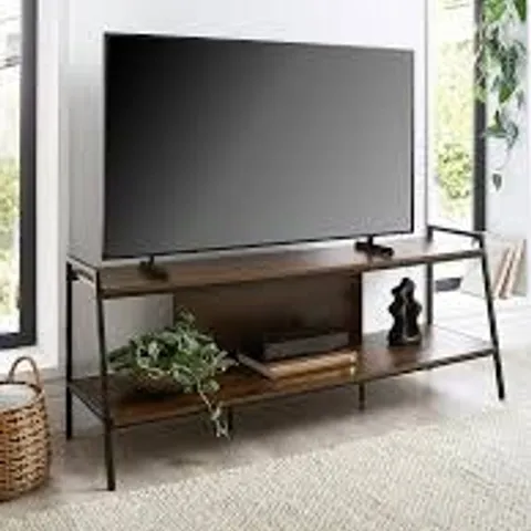 BOXED OTIS TV UNIT - FITS UP TO 65" - WALNUT (1 BOX)