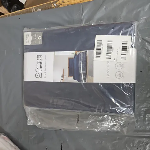 CATHERINE LANSFIELD KING SIZE DUVET SET – BLUE