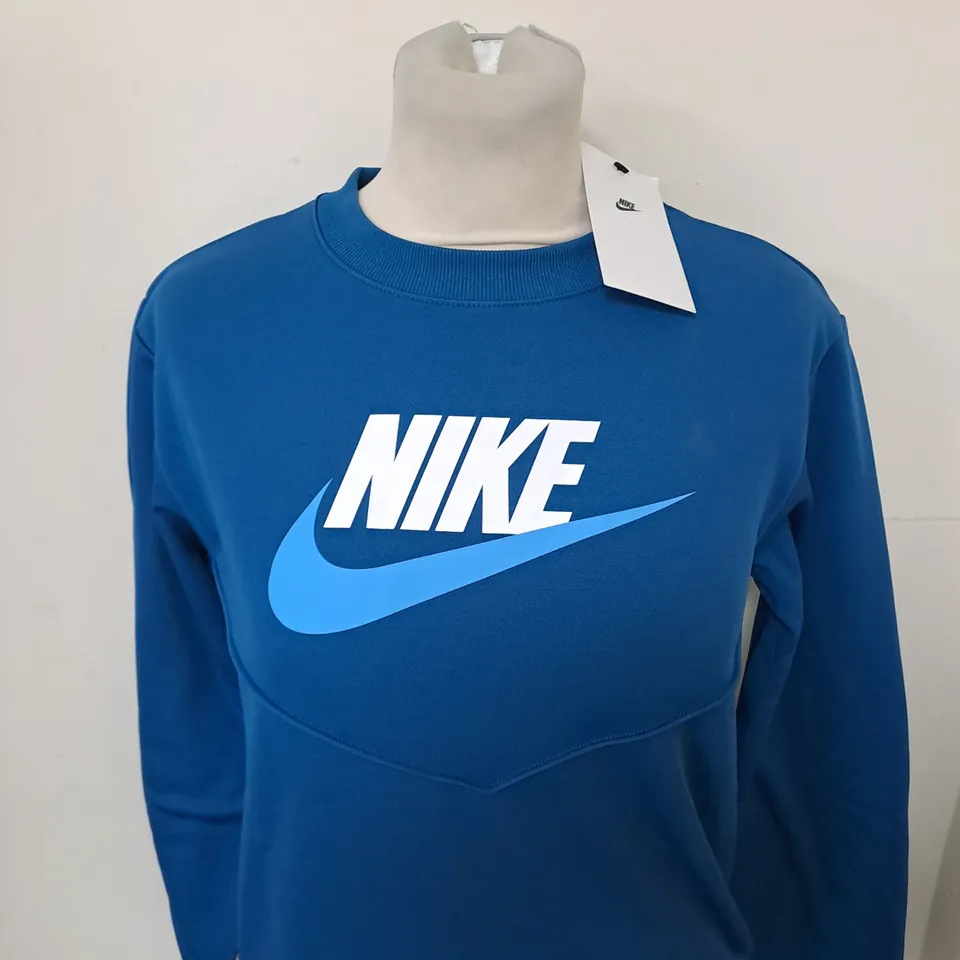 NIKE LOGO GRAPHIC SWEATSHIRT SIZE L