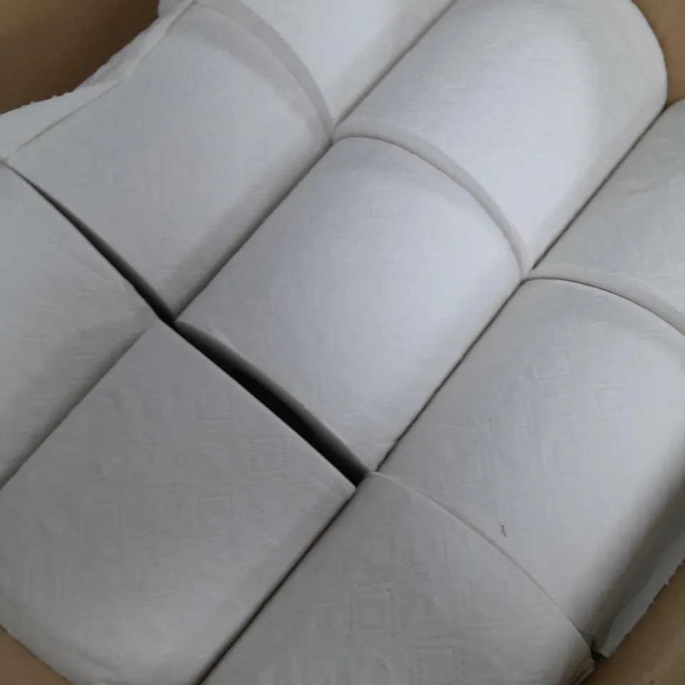 BOX OF APPROXIMATELY 30 TOILET ROLLS