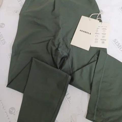 ADANOLA DARK OLIVE ULTIMATE LEGGINGS - XL