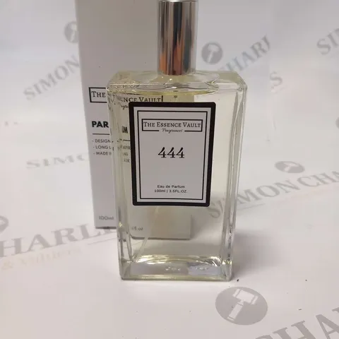 BOXED THE ESSENCE VAULT FRAGRANCES PARFUM NO 444 100ML