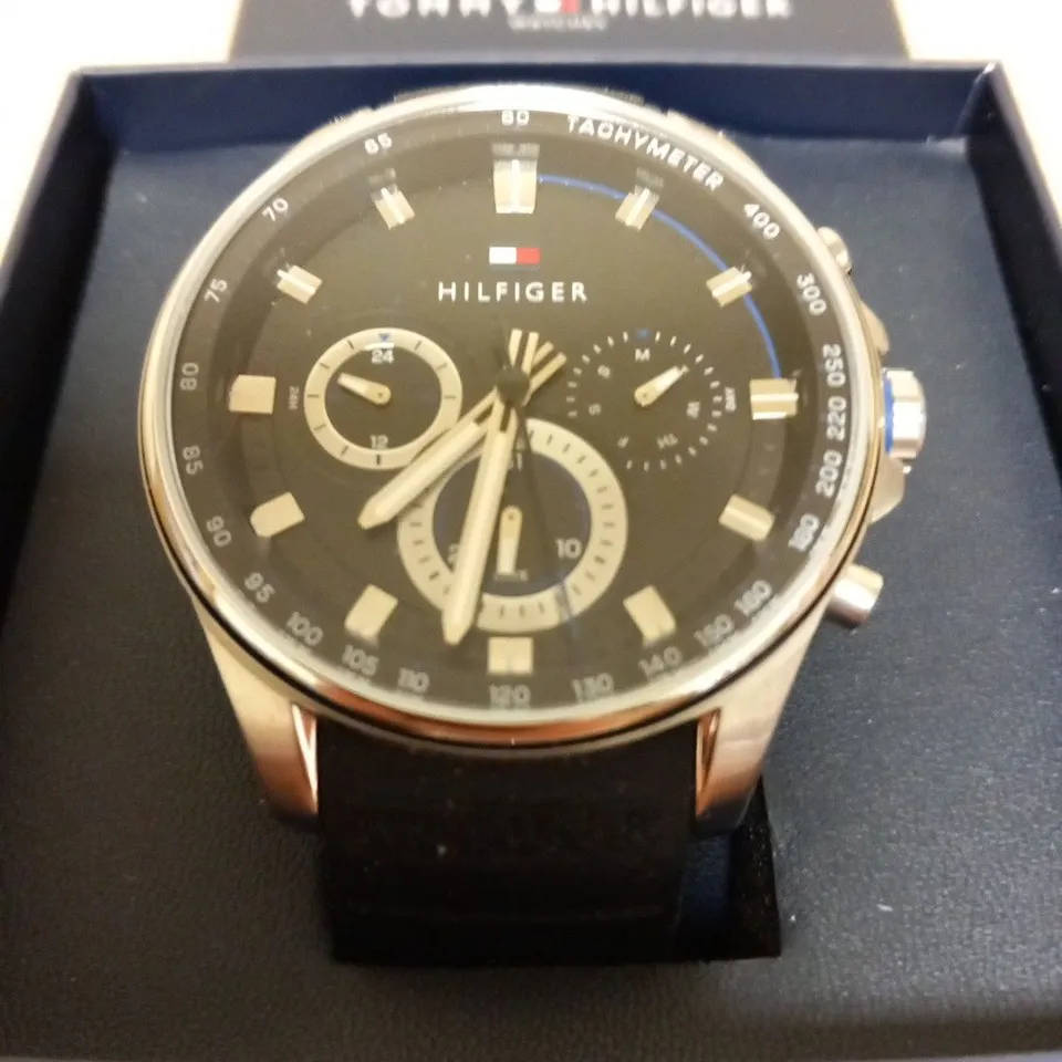 BOXED TOMMY HILFIGER MAX WRIST WATCH