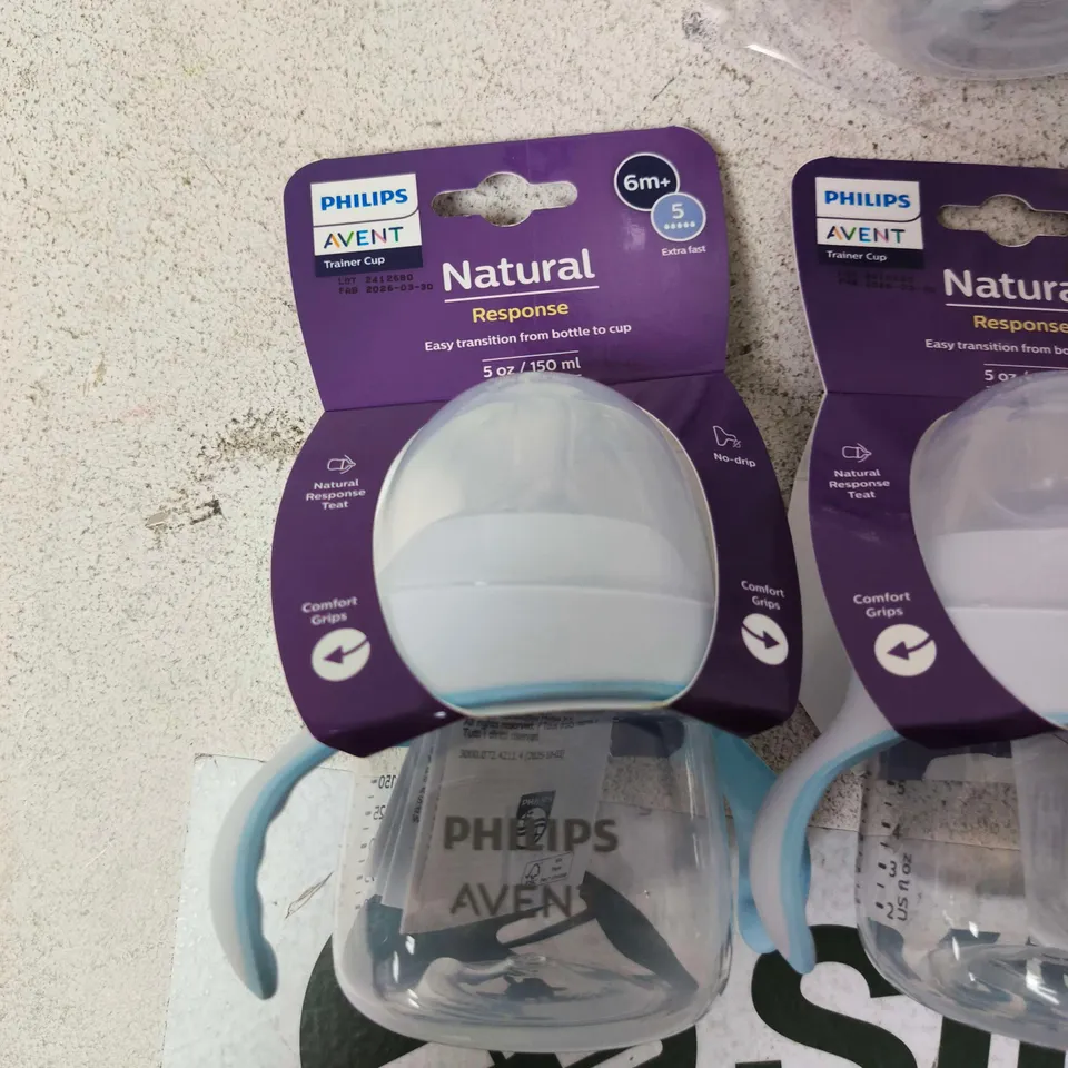 6x PHILIPS AVENT NATURAL TRAINER CUP – 6M+, 5 OZ/150 ML – 