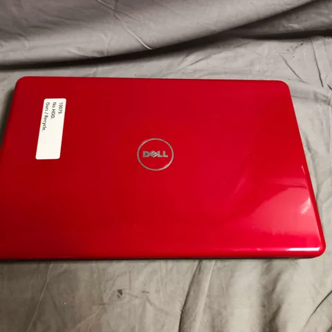 DELL INSPIRON LAPTOP – BLACK CHASSIS (LID MAY APPEAR RED IN LIGHTING)