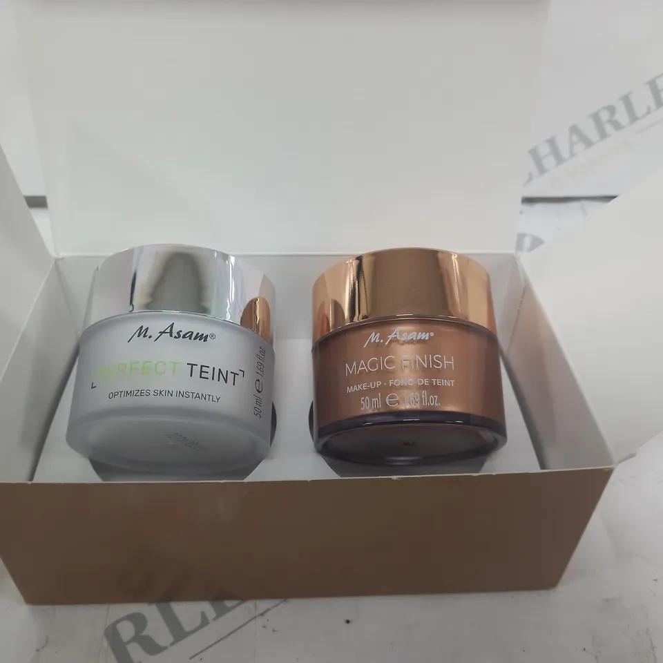 BOXED M.ASAN PERFECT TEINT & MAGIC FINISH 50 ML EACH