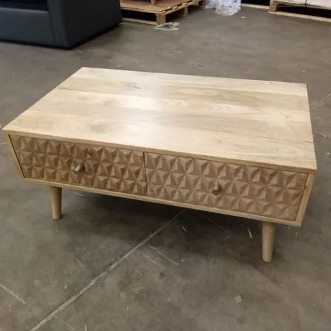 NORWICH 4 LEGS COFFEE TABLE WITH STORAGE