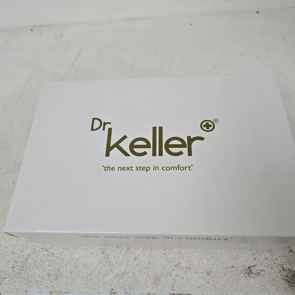DR KELLER MEN'S BLACK VELCRO SHOES – SIZE 9