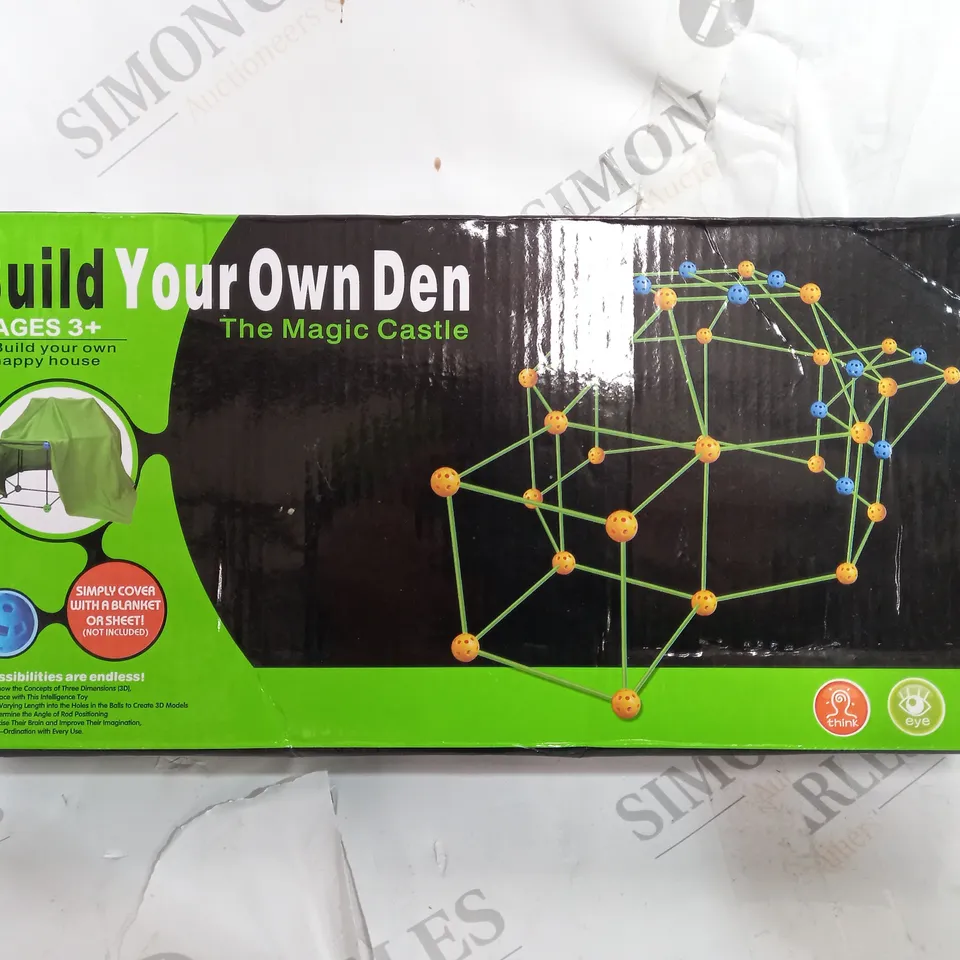 BOXED BUILD YOUR OWN DEN THE MAGIC CASTLE 