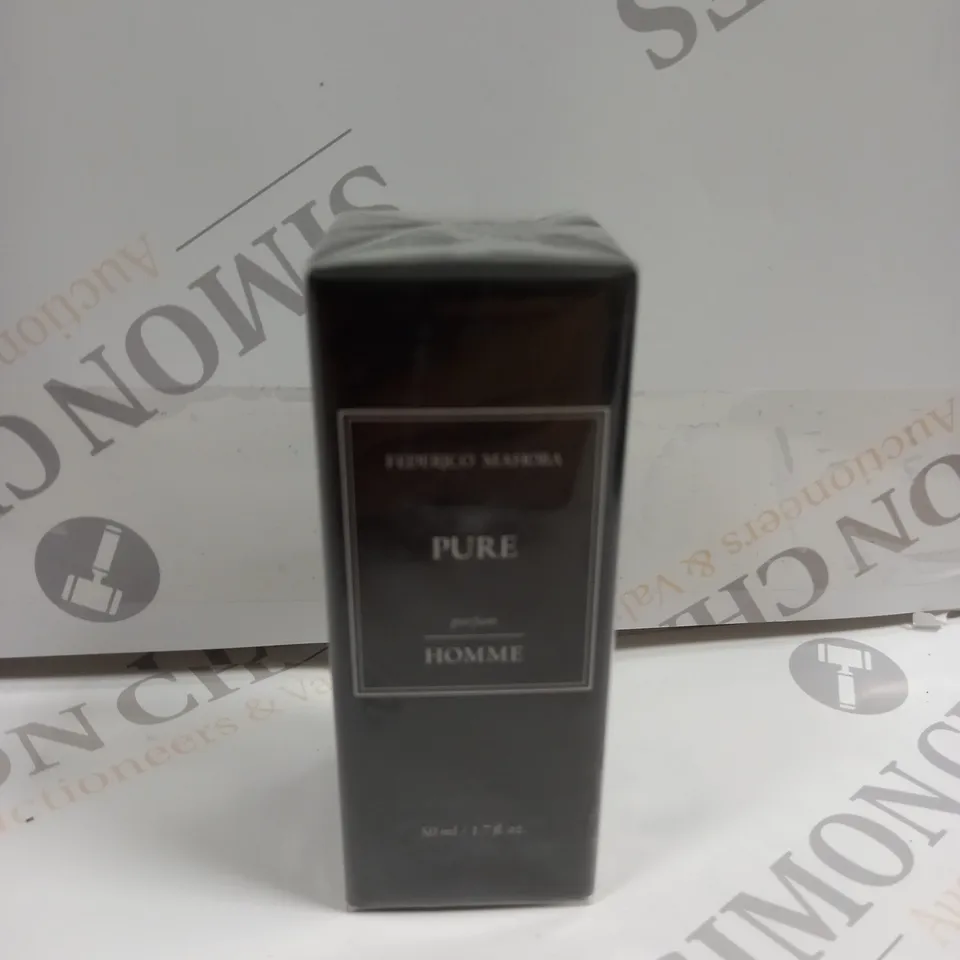 BOXED AND SEALED FEDERICO MAHORA PURE PARFUM HOMME 50ML