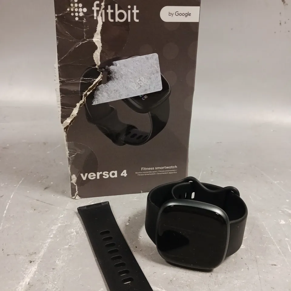 BOXED FITBIT VERSA 4 FITNESS SMARTWATCH 