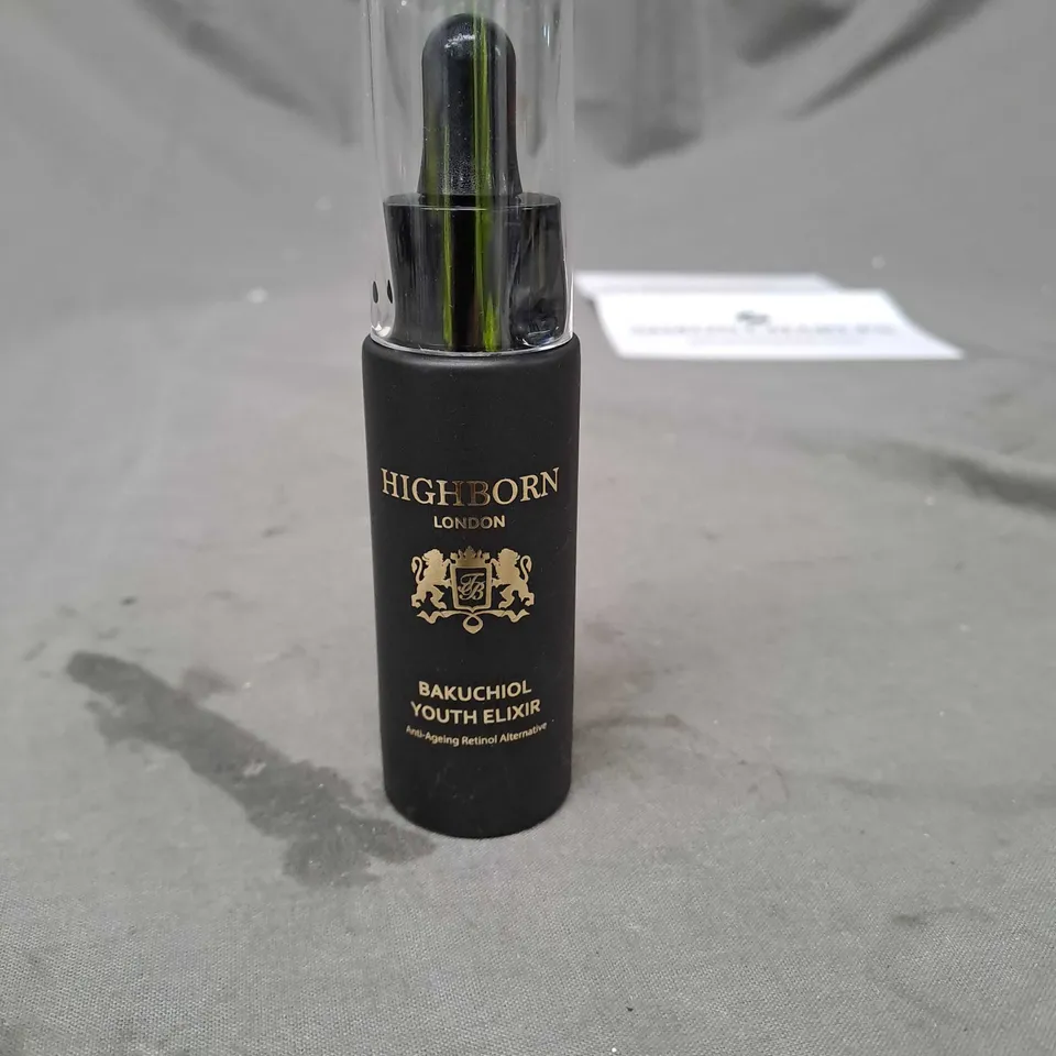 HIGHBORN LONDON BAKUCHIOL YOUTH ELIXIR 30ML