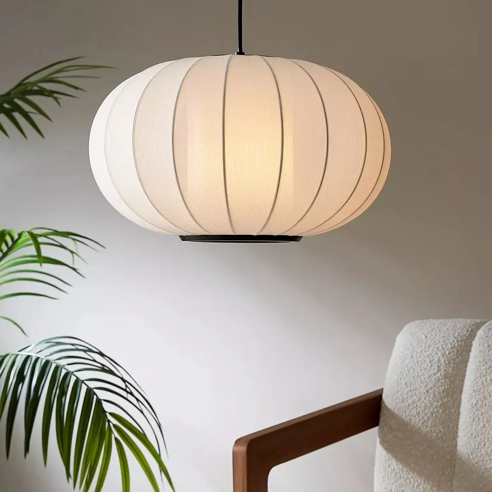 WHITE FABRIC PENDANT