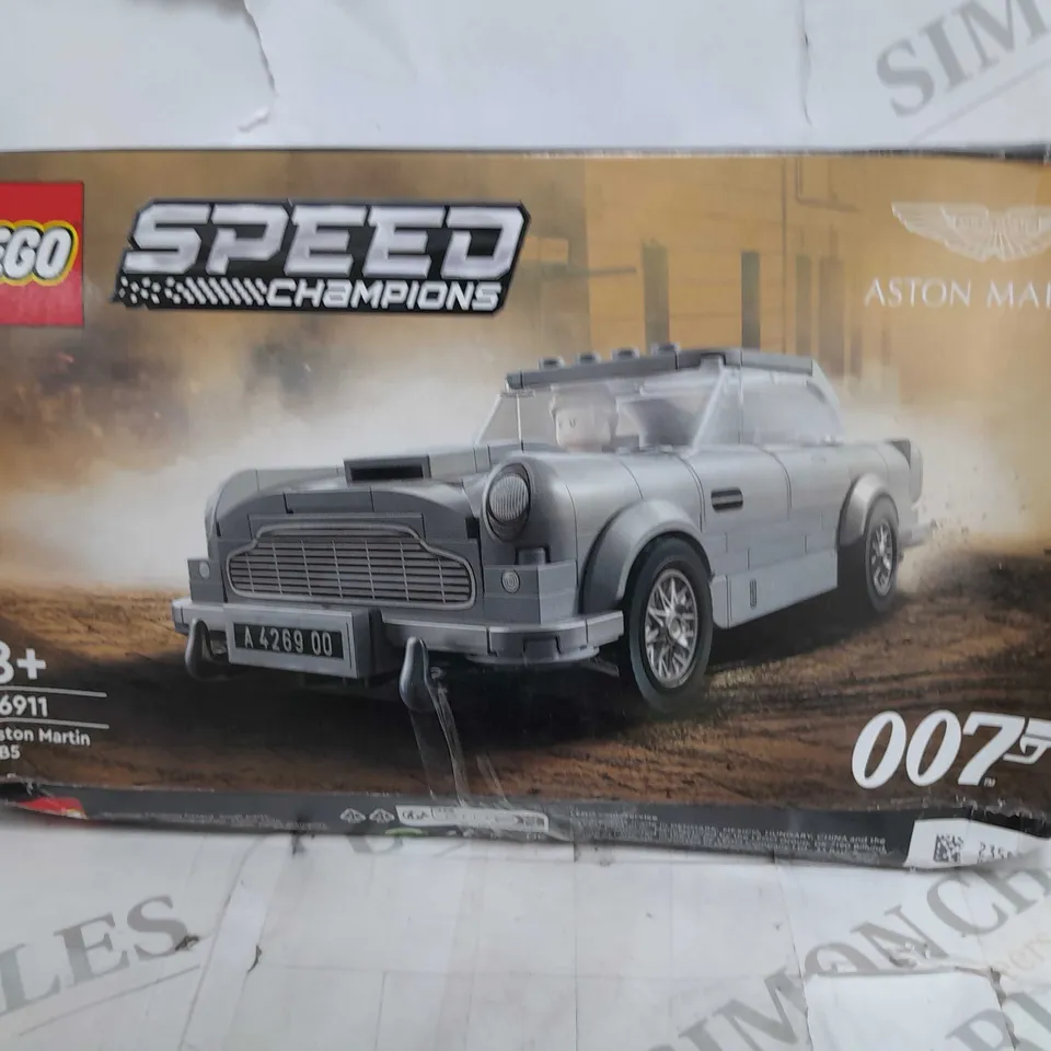 BOXED LEGO SPEED CHAMPIONS 007 ASTON MARTIN DB5 SET 76911 RRP £19.99