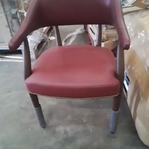 MAROON DINING TABLE CHAIR