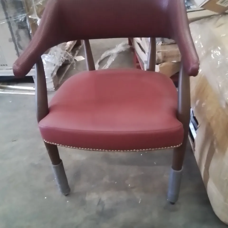 MAROON DINING TABLE CHAIR