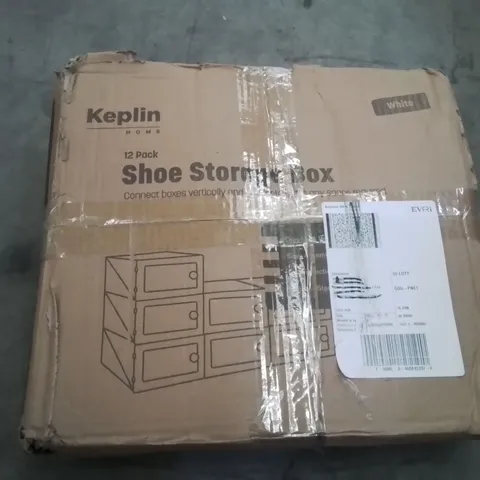 BOXED KEPLIN 12 PACK SHOE STORAGE BOX