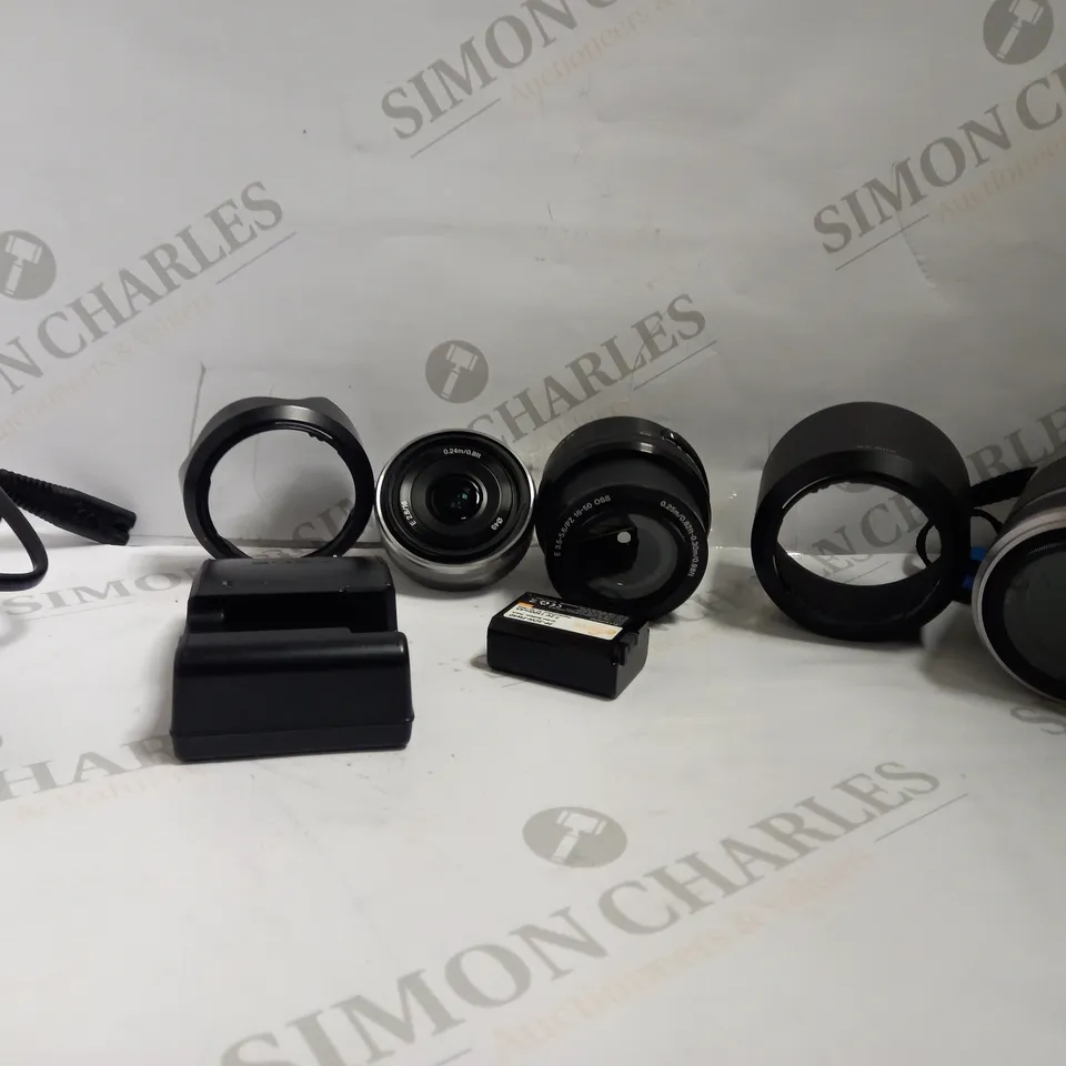 SONY AX6000 CAMERA WITH ACCESSORIES INCLUDING SONY SEL55210