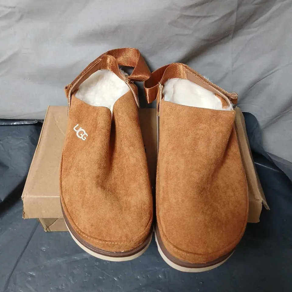 UGG BEIGE SUEDE BOOTS, UK 7 (EU 40)