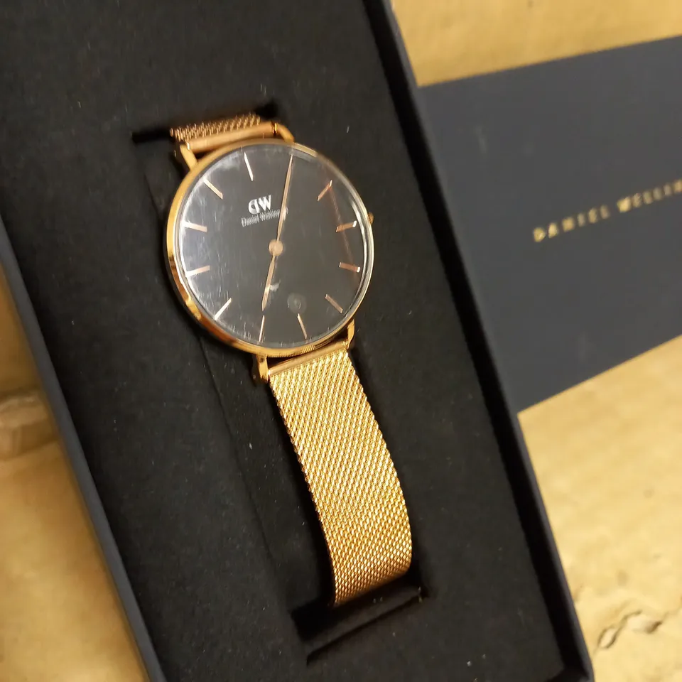 DANIEL WELLINGTON PETITE MELROSE AND CLASSIC BL32R1